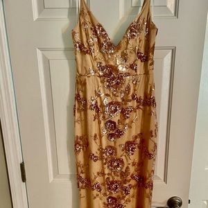 Lulus Dressy Maxi Dress Size medium